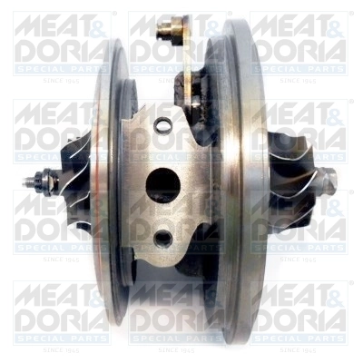 Core assembly, turbocharger